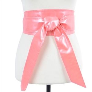 Pretty Pink FreeStyle Obi Statement Belt